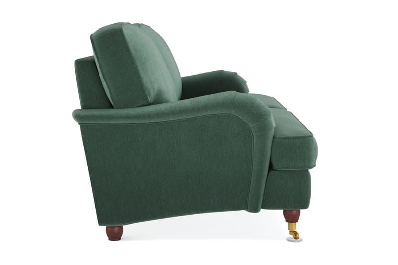 Howard Lyx 3-seters Fløyelssofa - Mørk grønn - Møbler - Sofaer - Howard-sofaer