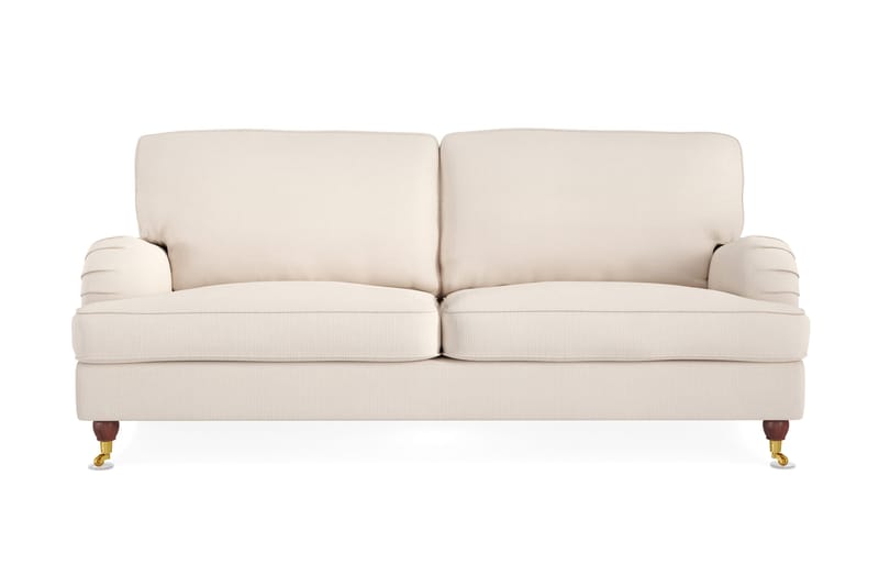 Howard Lyx 3-seters Manchestersofa, Beige