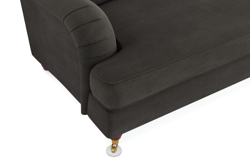 Howard Lyx 3-seters Manchestersofa - Mørk grå - Møbler - Sofaer - Howard-sofaer