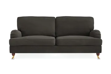 Howard Lyx 3-seters Manchestersofa - Mørk grå - Møbler - Sofaer - Howard-sofaer