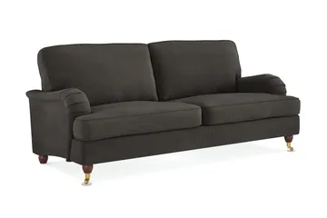 Howard Lyx 3-seters Manchestersofa - Mørk grå - Møbler - Sofaer - Howard-sofaer