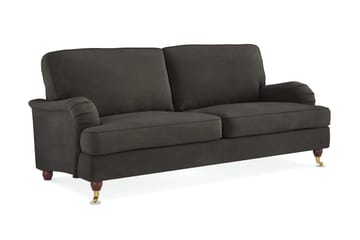 Howard Lyx 3-seters Manchestersofa - Mørk grå - Møbler - Sofaer - Howard-sofaer