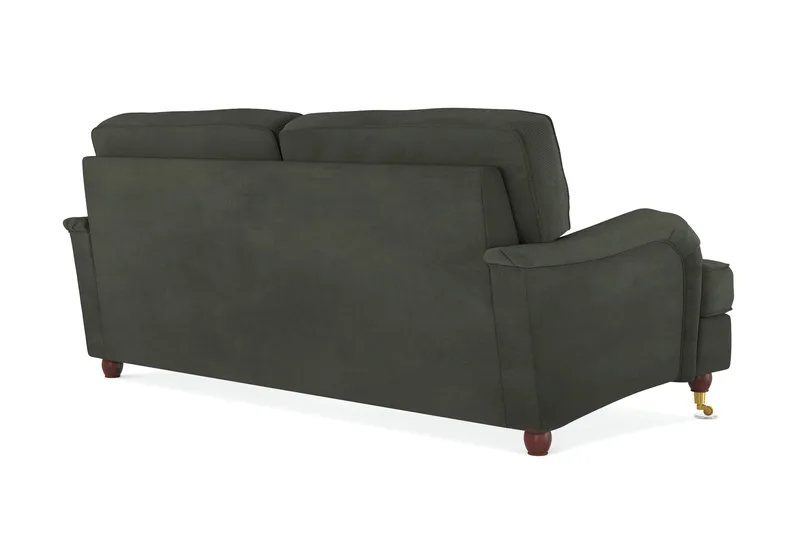 Howard Lyx 3-seters Manchestersofa - Mørk grønn - Møbler - Sofaer - Howard-sofaer