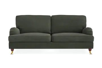 Howard Lyx 3-seters Manchestersofa - Mørk grønn - Møbler - Sofaer - Howard-sofaer
