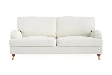 Howard Lyx 3-seters Sofa i Bouclé - Hvit - Møbler - Sofaer - Howard-sofaer