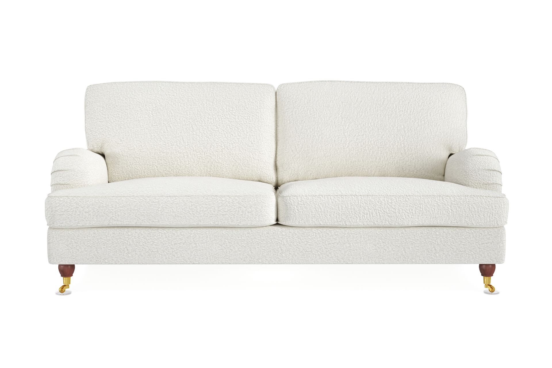 Howard Lyx 3-seters Sofa i Bouclé - Hvit - Møbler - Sofaer - Howard-sofaer