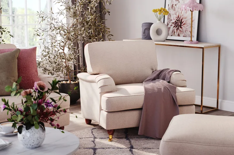 Howard Lyx 3-seters Stoffsofa - Beige - Møbler - Sofaer - Howard-sofaer