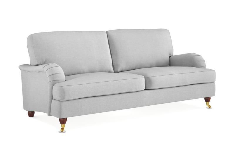 Howard Lyx 3-seters Stoffsofa - Lys grå - Møbler - Sofaer - Howard-sofaer
