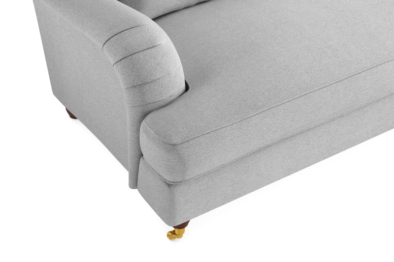 Howard Lyx 3-seters Stoffsofa - Lys grå - Møbler - Sofaer - Howard-sofaer