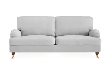Howard Lyx 3-seters Stoffsofa - Lys grå - Møbler - Sofaer - Howard-sofaer