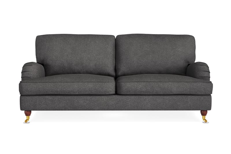 Howard Lyx 3-seters Stoffsofa - Mørk grå - Møbler - Sofaer - Howard-sofaer