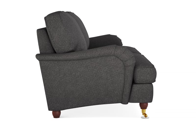 Howard Lyx 3-seters Stoffsofa - Mørk grå - Møbler - Sofaer - Howard-sofaer