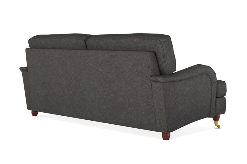 Howard Lyx 3-seters Stoffsofa - Mørk grå - Møbler - Sofaer - Howard-sofaer