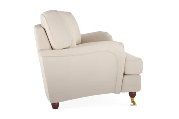 Howard Lyx 3-seters Svunget Manchestersofa - Beige - Møbler - Sofaer - Howard-sofaer