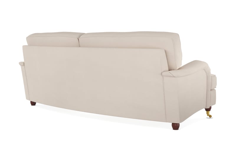 Howard Lyx 3-seters Svunget Manchestersofa - Beige - Møbler - Sofaer - Howard-sofaer