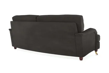 Howard Lyx 3-seters Svunget Manchestersofa - Mørk grå - Møbler - Sofaer - Howard-sofaer