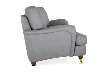 Howard Lyx 3-seters Svunget Stoffsofa - Lys grå - Møbler - Sofaer - Howard-sofaer