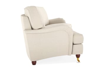 Howard Lyx 4-seters Bueformet Stoffsofa - Beige - Møbler - Sofaer - Howard-sofaer