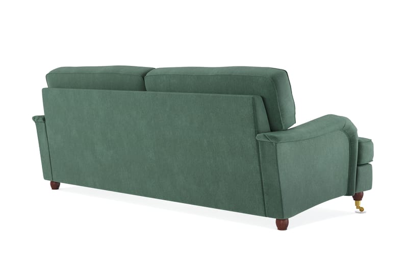 Howard Lyx 4-seters Fløyelssofa - Mørk grønn - Møbler - Sofaer - Howard-sofaer