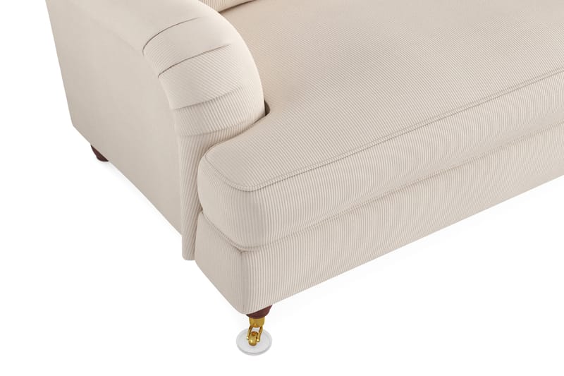 Howard Lyx 4-seters Manchestersofa - Beige - Møbler - Sofaer - Howard-sofaer