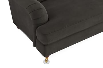 Howard Lyx 4-seters Manchestersofa - Mørk grå - Møbler - Sofaer - Howard-sofaer