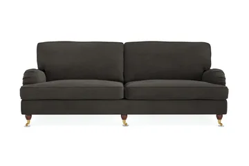 Howard Lyx 4-seters Manchestersofa - Mørk grå - Møbler - Sofaer - Howard-sofaer