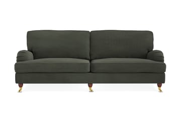 Howard Lyx 4-seters Manchestersofa - Mørk grønn - Møbler - Sofaer - Howard-sofaer