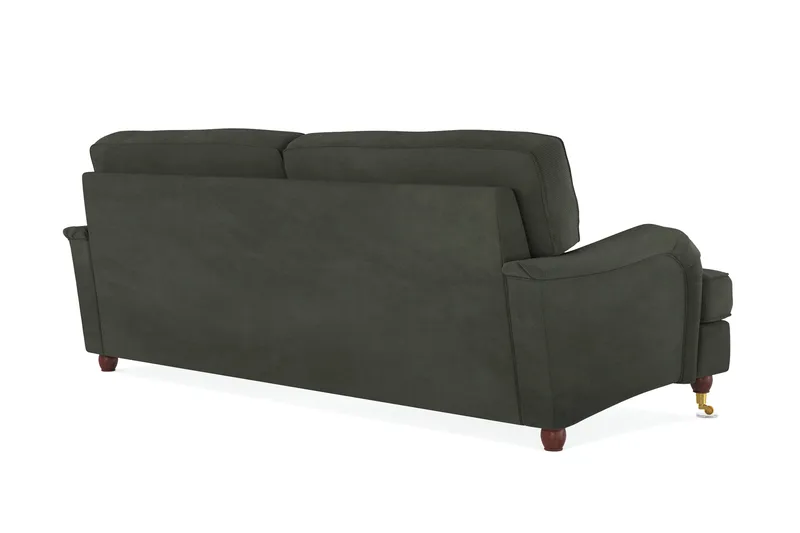 Howard Lyx 4-seters Manchestersofa - Mørk grønn - Møbler - Sofaer - Howard-sofaer