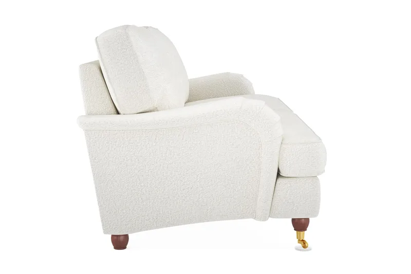 Howard Lyx 4-seters Sofa i Bouclé - Hvit - Møbler - Sofaer - Howard-sofaer