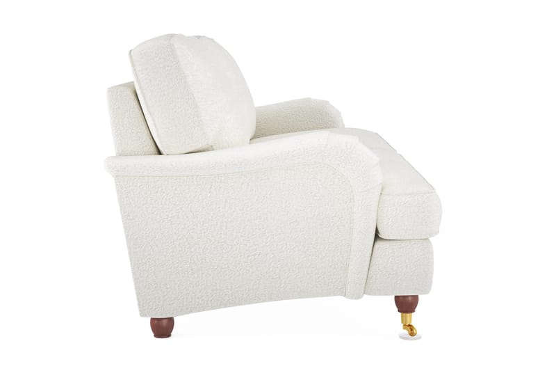 Howard Lyx 4-seters Sofa i Bouclé - Hvit - Møbler - Sofaer - Howard-sofaer