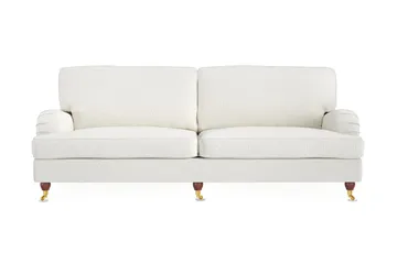 Howard Lyx 4-seters Sofa i Bouclé - Hvit - Møbler - Sofaer - Howard-sofaer