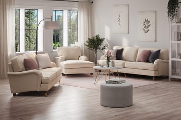 Howard Lyx 4-seters Stoffsofa - Beige - Møbler - Sofaer - Howard-sofaer