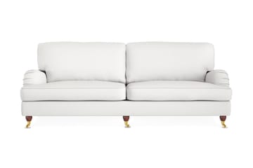 Howard Lyx 4-seters Stoffsofa - Hvit - Møbler - Sofaer - Howard-sofaer