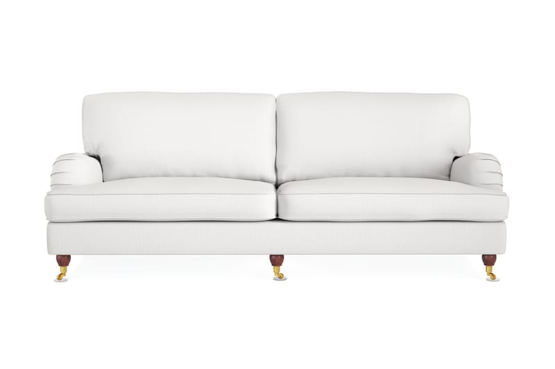 Howard Lyx 4-seters Stoffsofa - Hvit - Møbler - Sofaer - Howard-sofaer