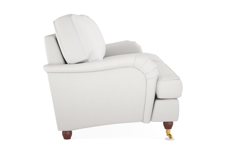 Howard Lyx 4-seters Stoffsofa - Hvit - Møbler - Sofaer - Howard-sofaer
