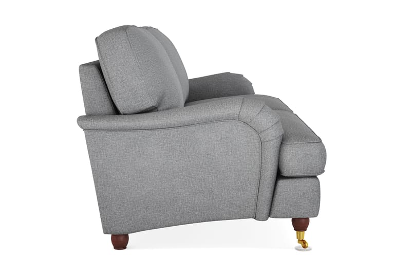 Howard Lyx 4-seters Stoffsofa - Lys grå - Møbler - Sofaer - Howard-sofaer