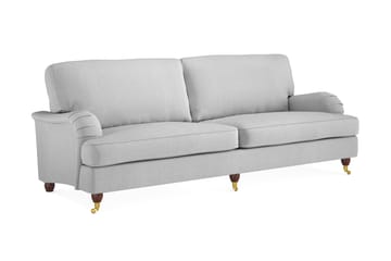 Howard Lyx 4-seters Stoffsofa - Lys grå - Møbler - Sofaer - Howard-sofaer