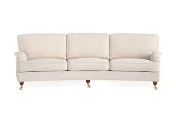 Howard Lyx 4-seters Svunget Manchestersofa - Beige - Møbler - Sofaer - Howard-sofaer
