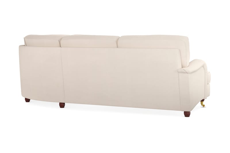 Howard Lyx 6-seters Høyrevendt L-formet Hjørnesofa i Manchester - Beige - Møbler - Sofaer - Howard-sofaer