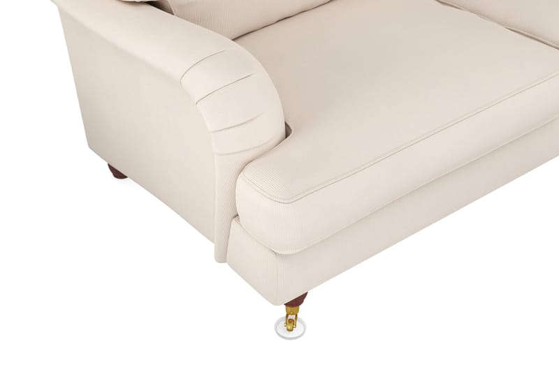 Howard Lyx 6-seters Høyrevendt L-formet Hjørnesofa i Manchester - Beige - Møbler - Sofaer - Howard-sofaer