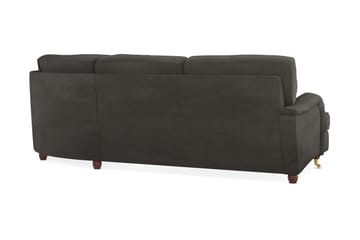 Howard Lyx 6-seters Høyrevendt L-formet Hjørnesofa i Manchester - Mørk grå - Møbler - Sofaer - Howard-sofaer