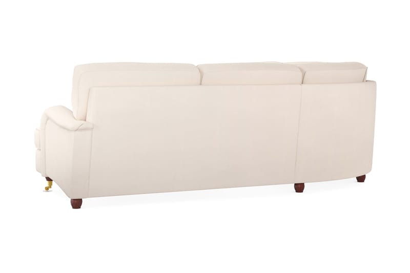 Howard Lyx 6-seters Venstrevendt L-formet Hjørnesofa i Manchester - Beige - Møbler - Sofaer - Howard-sofaer