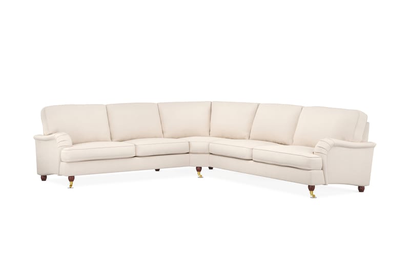 Howard Lyx 6-seters Venstrevendt L-formet Hjørnesofa i Manchester, Beige