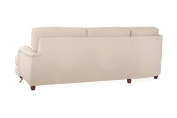 Howard Lyx 6-seters Venstrevendt L-formet Hjørnesofa i Stoff - Beige - Møbler - Sofaer - Howard-sofaer