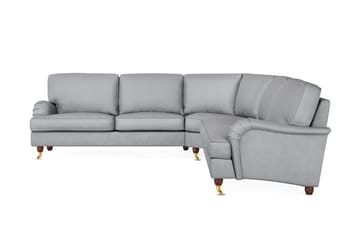 Howard Lyx 6-seters Venstrevendt L-formet Hjørnesofa i Stoff - Lys grå - Møbler - Sofaer - Howard-sofaer