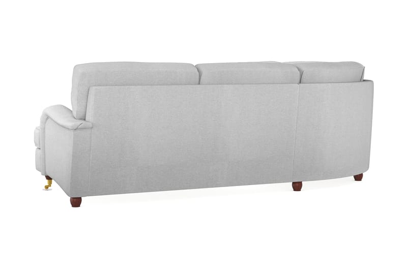 Howard Lyx 6-seters Venstrevendt L-formet Hjørnesofa i Stoff - Lys grå - Møbler - Sofaer - Howard-sofaer
