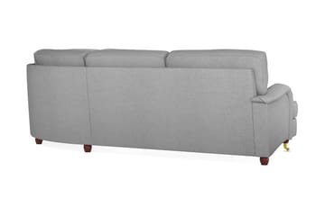 Howard Lyx 6-seters Venstrevendt L-formet Hjørnesofa i Stoff - Lys grå - Møbler - Sofaer - Howard-sofaer