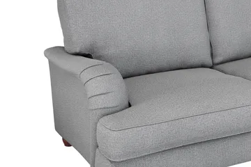 Howard Lyx 6-seters Venstrevendt L-formet Hjørnesofa i Stoff - Lys grå - Møbler - Sofaer - Howard-sofaer