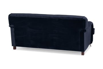 Howard Riviera 2-seters Fløyelssofa - Blå - Møbler - Sofaer - Howard-sofaer