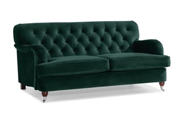 Howard Riviera 2-seters Fløyelssofa - Grønn - Møbler - Sofaer - Howard-sofaer